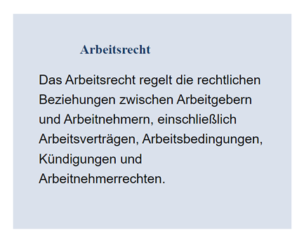 Arbeitsrecht in 86874 Tussenhausen