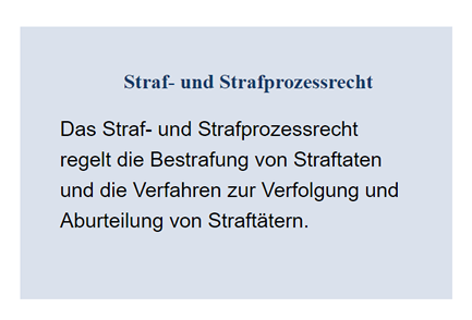 Straf & Strafprozessrecht in 86934 Reichling